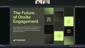 🔴 The Future of Onsite Engagement - Wisepops Webinar