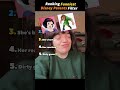 Ranking funniest Disney parents filter #shorts