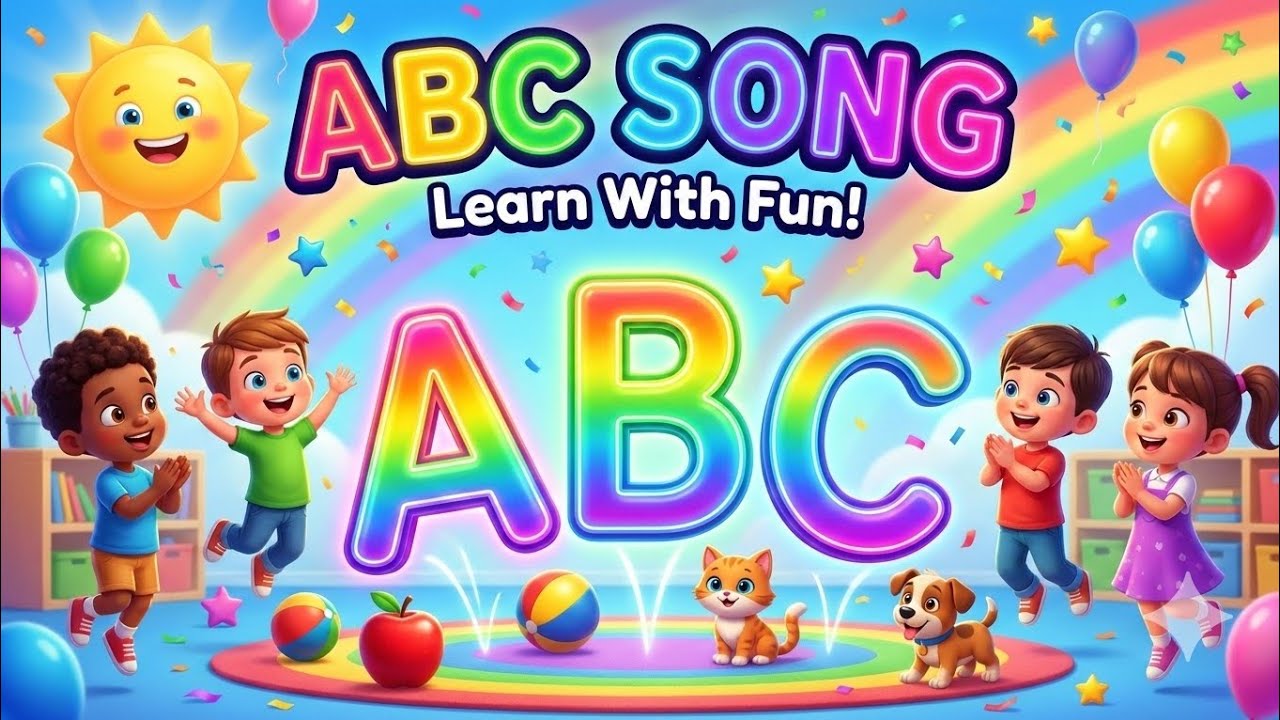 ABC Song for Kids | A to Z Alphabet Song | Fun Learning Cartoon Video ...