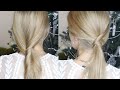 2 ПРОСТЫХ СПОСОБА СДЕЛАТЬ ХВОСТ БЕЗ РЕЗИНКИ | PONYTAIL WITHOUT HAIR TIE TUTORIAL