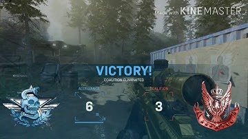 Modern warfare 3v3 snipers only and one search and destroy