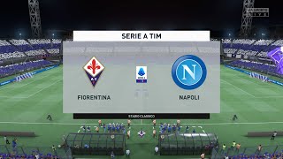 Fiorentina vs Napoli (28\/08\/2022) Serie A FIFA 22