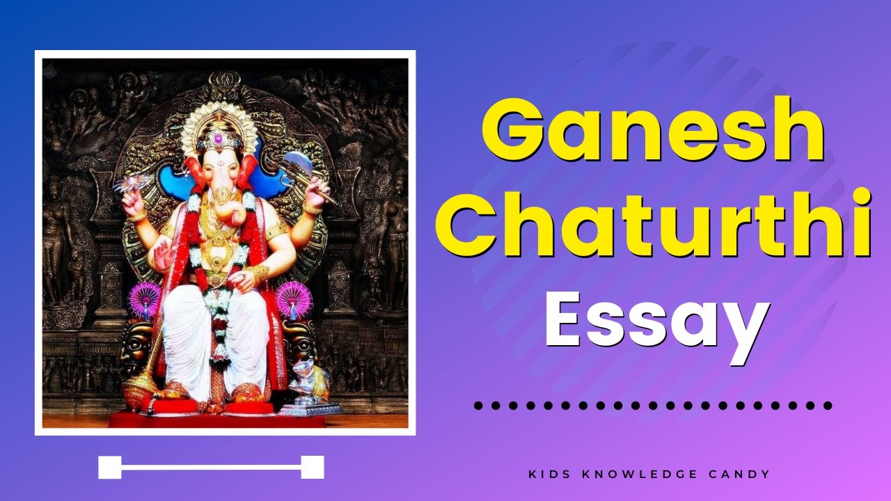 short essay on ganesh chaturthi