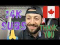 🇨🇦 CANADA is excited to visit 14K Subs!