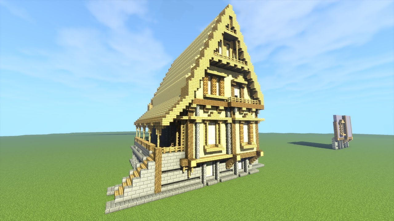 🏡Minecraft Tutorial, Como Construir uma Casa Medieval no Minecraft