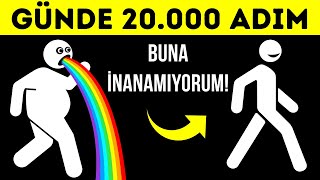 Vücudunuzu Dönüşüme Sokmak İçin Tüm İhtiyacınız 20 000 Adım