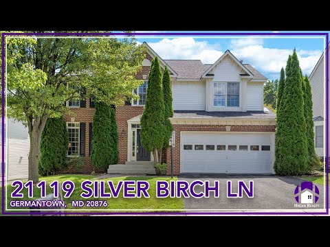 21119 Silver Birch Lane, Germantown, MD home video tour