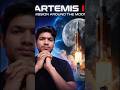 "Artemis ll mission around the moon animation". (part-ll)..🚀🌝