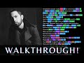 Eminem on walkthrough  rhymes highlighted