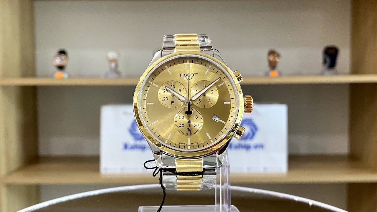 Xship.vn: Highlights | Tissot T-Sport Chronograph Quartz Champagne