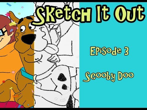 Watch Me Sketch the Entire Mystery Inc. Gang
