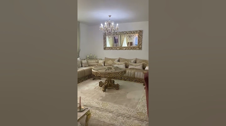 جديد الصالون المغربي العصري بالوان فاتحة