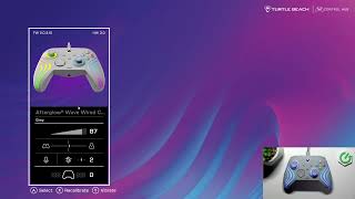 TURTLE BEACH Afterglow Wave – How to Customize RGB Zones