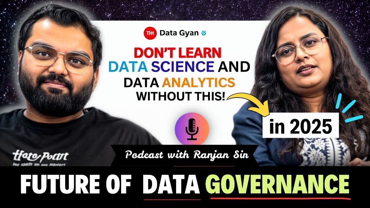 #Ranjan Sir Podcast-2|Don't Learn data science & data Analytics in 2025| Must Watch|Data Governance