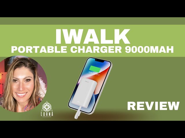 iWALK Power Bank 9000mAh Magnetic Wireless Portable Charger