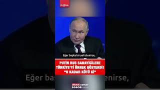 Putin Rusya'da Rus sanayicilere Türkiye ekonomisini örnek gösterdi #sondakika #gündem #shorts Resimi