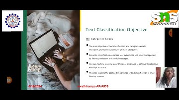 swathiramya AP/ AI & DS | NLP in E mail classification | SNS INSTITUTIONS