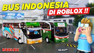AKHIRNYA GAME BUSSID BUS TELOLET BASURI RILIS DI ROBLOX !! ROLEPLAY BUS INDONESIA - Roblox screenshot 3