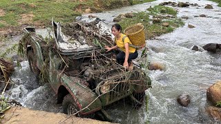 Restoring an Abandoned Vehicle - 1965 Jeep with Buick Odd Fire "Dauntless" V6 Engine - NNKH