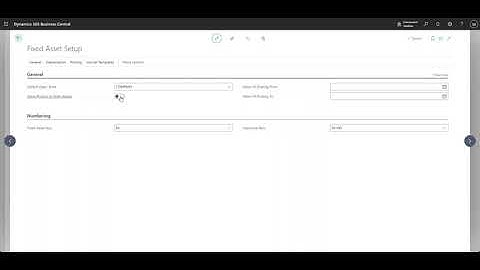 Main Asset & Component Assets in Business Central