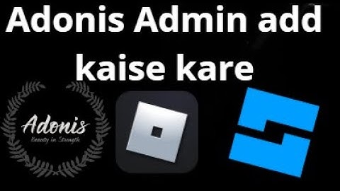 Apni Roblox Studio game me Adonis Admin kaise add kare - complete guide
