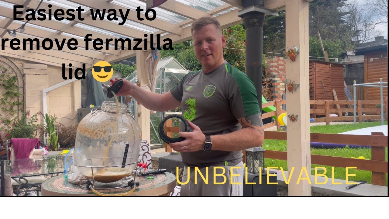 FERMZILLA LID REMOVAL THE EASY WAY - YouTube