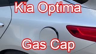 2020 Kia Optima - How to Open Gas cap Door