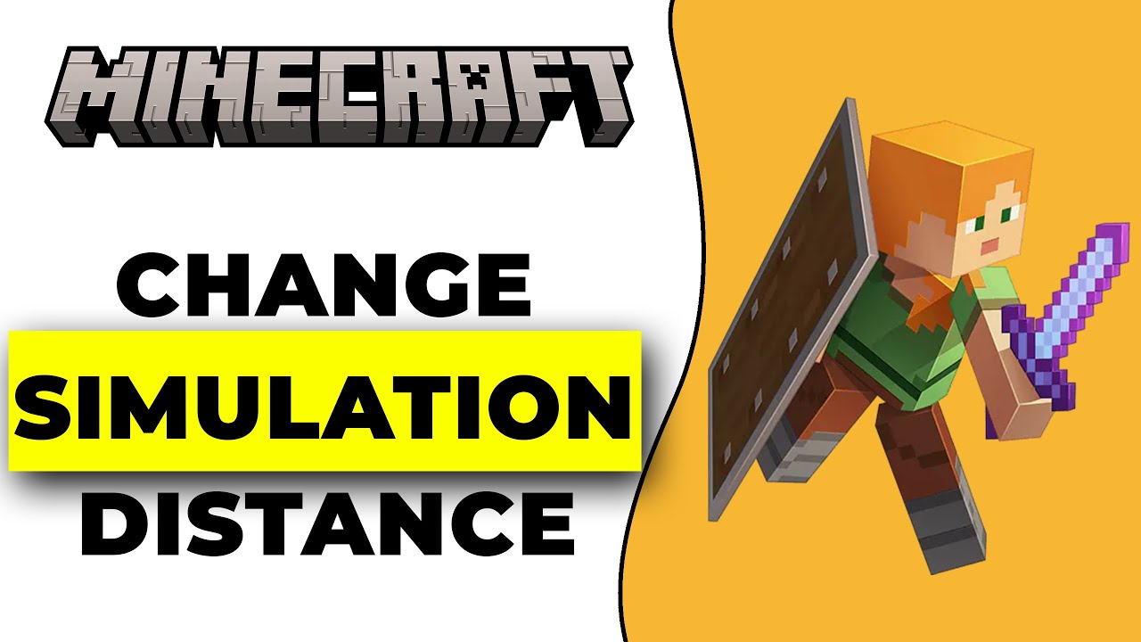 Adjusting View Distance and Simulation Distance on Your Minecraft