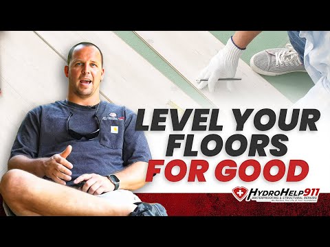 The Best Way to Level Your Floors FOR GOOD | HydroHelp911 Floor Leveling...