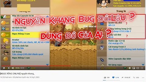 Ngọc Rồng Online - Full Video Bunma Đăng Trùng Đồ Với Nguyễn Khang Đã Bị Xoá...Hết Chối Cãi !