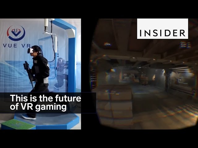 Opaque Cyberplads Analytiker This 360-treadmill is the future of virtual reality gaming - YouTube