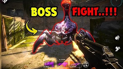 BOSS FIGHT..!! SECOND TRY NEEDED🔥 Zombie State | Gameplay Part 4🔥 | 60fps | Android/ios