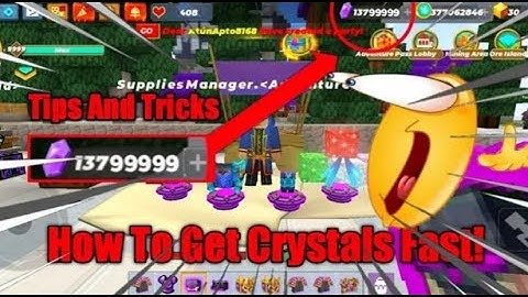 NEW Crystal duplication glitch in skyblock blockman go| WORK 100%🤑|