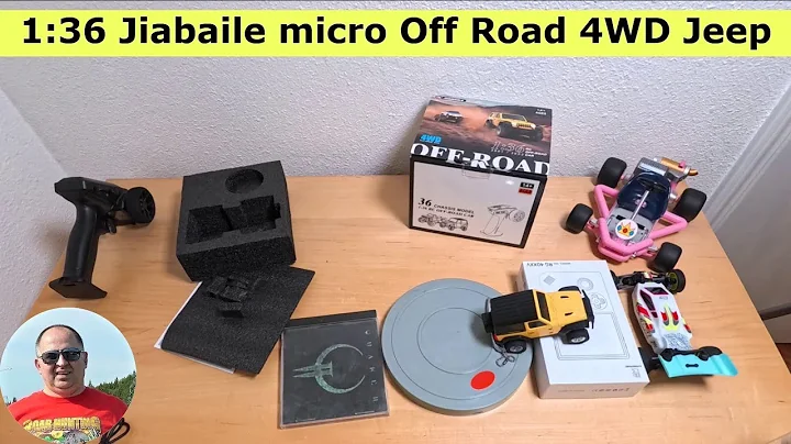 Unboxing 1/36 Scale Jiabaile Micro Off Road 4WD Rock Crawler Monster RC Truck Jeep Wrangler Rubicon