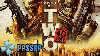 Cara Bermain Game Army Of Two The 40th Day PPSSPP Android screenshot 4
