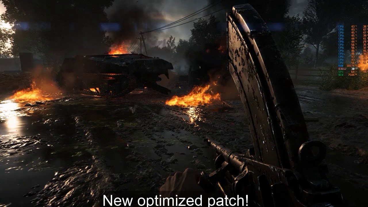Battlefield 5 ray tracing patch - YouTube