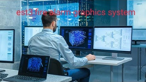 ||Est3 fire alarm system graphics system,finding device location and testing mode ||fireman tech ||