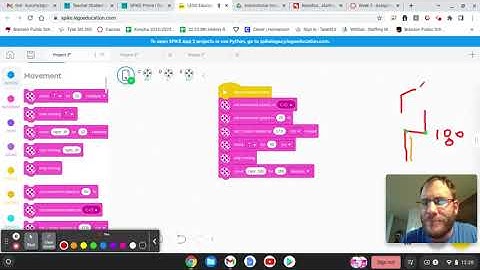 Spike Prime  Turning Right and Left Robotics Summer School