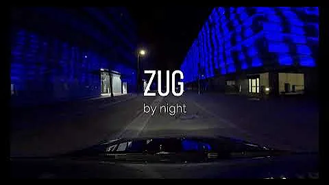 Zug-Night Drive 4K