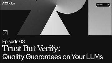 YAAP | Trust But Verify: Quality Guarantees on Your LLMs