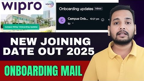 Wipro Onboarding 2025: Mail Release Date, Joining Schedule, Required Documents & Candidate Timeline