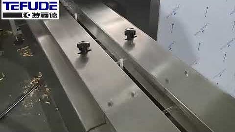 Grissini breadsticks automatic counting and tray loading packaging machines