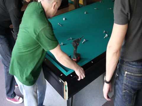 demontage billard du CGAB (Soubeyran)