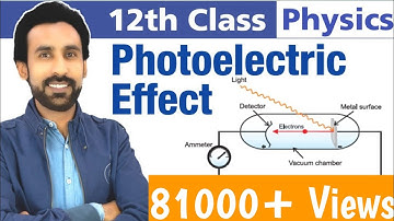 Photoelectric Effect Class 12 Physics [Urdu Hindi]