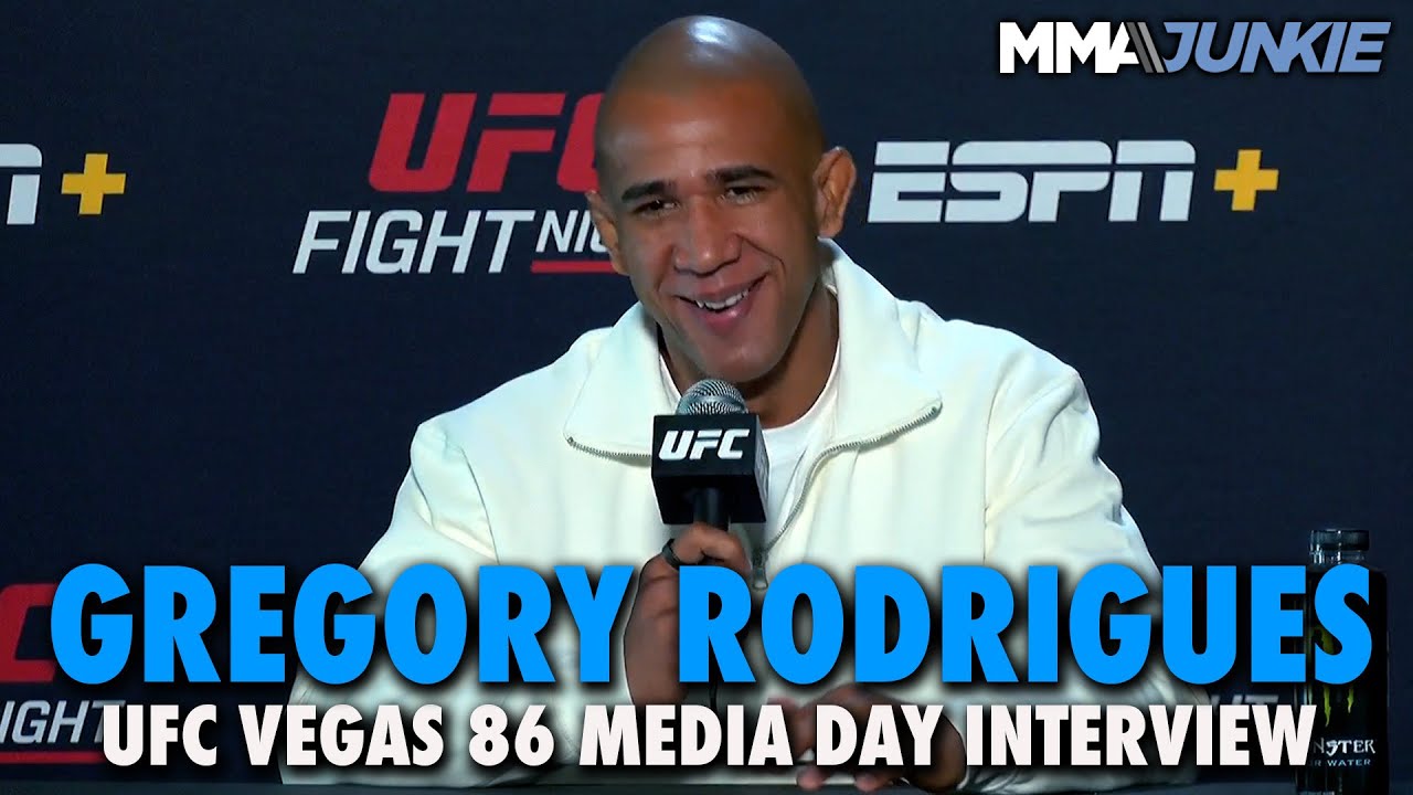 Gregory Rodrigues Announces UFC Fight Night Clash vs. Brad Tavares on Feb.  10