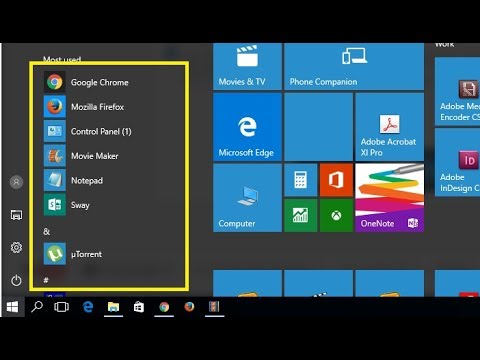 Vídeo: Personalització Del Menú D’inici Per A Windows 10: Com Es Canvia L’aspecte Del Tauler, Dels Botons, Etc