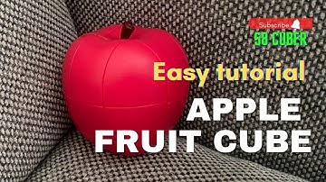 How to solve Apple Fruit Cube - Easy tutorial | #applecube #cube #puzzle