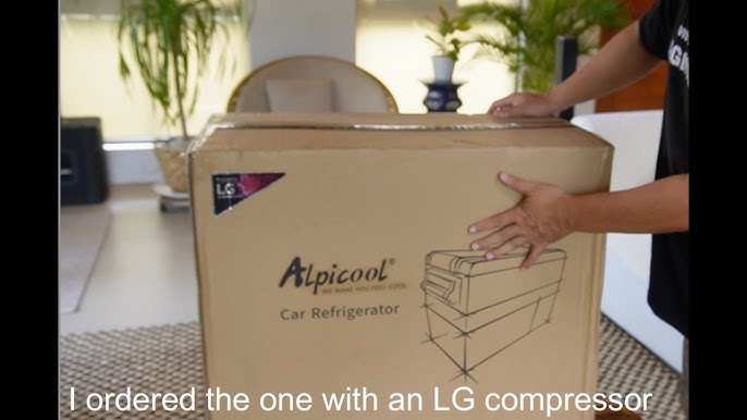 Alpicool BCD35W Car Refrigerator User Manual