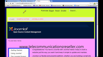 Joomla add border around background