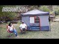 Ozark trail connectent 6 person canopy tent straight leg canopy sold separately